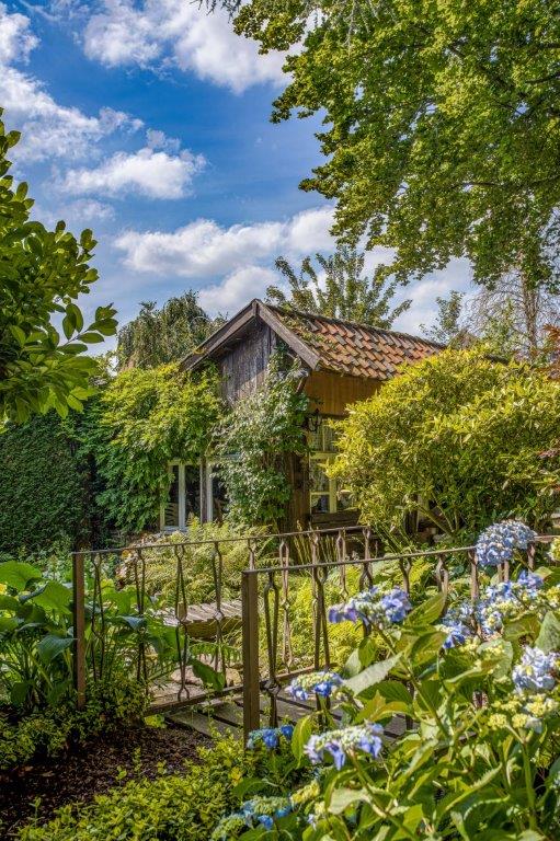 onze tuin een pareltje van rust en kleur